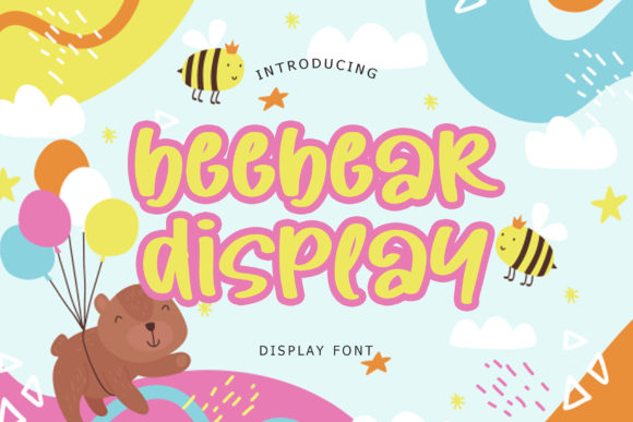Beebear: A Playful Display Font for Web Design
