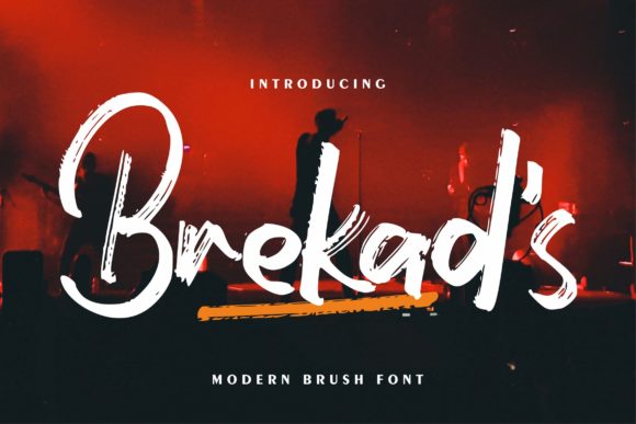 Brekad s: A Bold Display Font for Campaigns