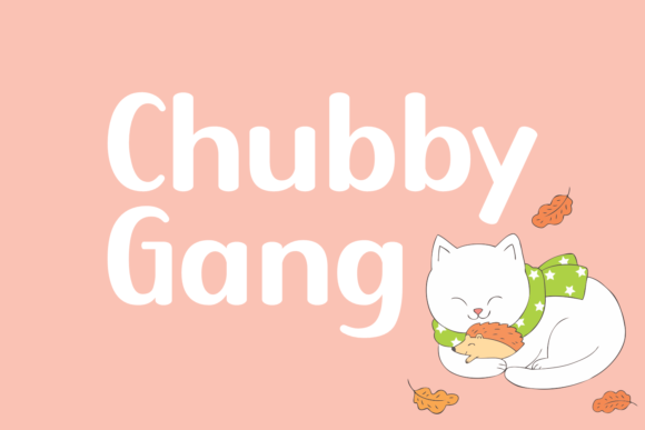 Chubby Gang: A Bold Display Font for Web Design