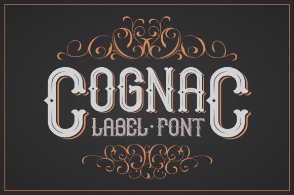 Cognac: A Bold Vintage Display Font for Makers