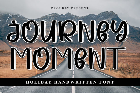 Journey Moment: A Bold Display Font for Campaigns