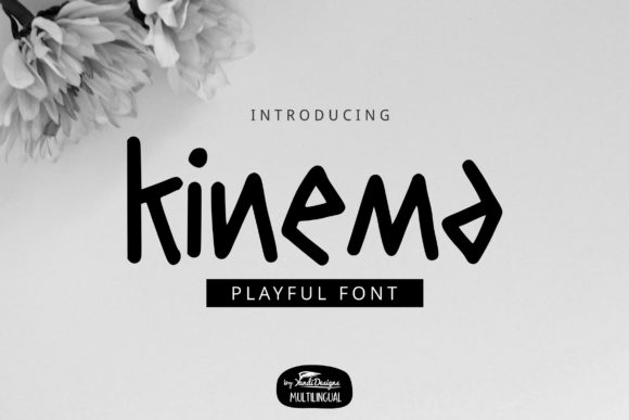 Kinema: A Playful Display Font for Modern Web Design