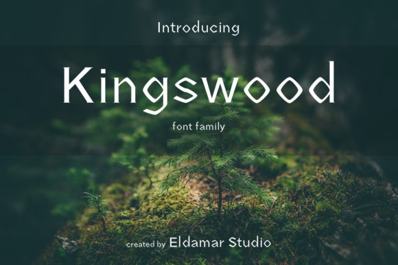 Kingswood: A Geometric Display Font for Crafters