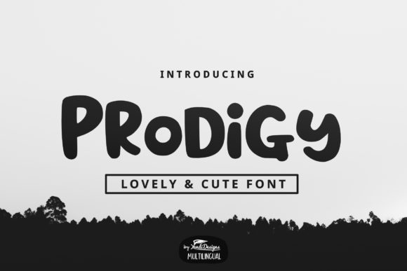 Prodigy: A Quirky Display Font for Web Design
