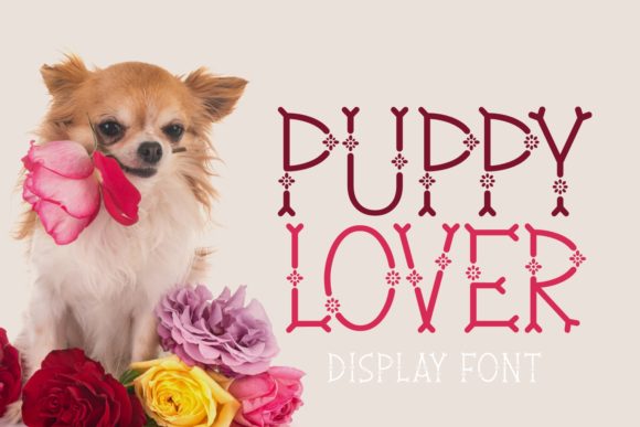 Puppy Lover: A Friendly Display Font for Web Design