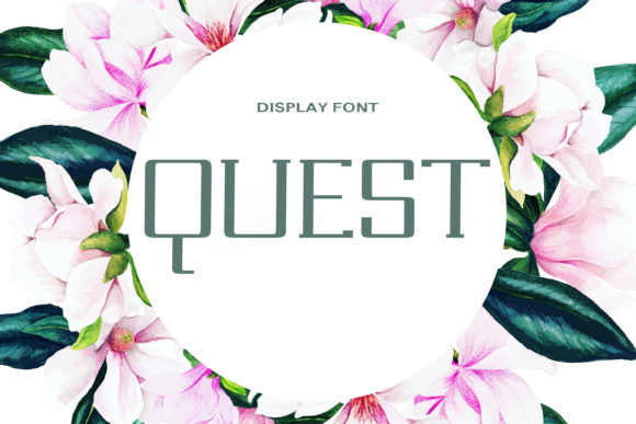 Quest: A Bold Display Font for Campaigns