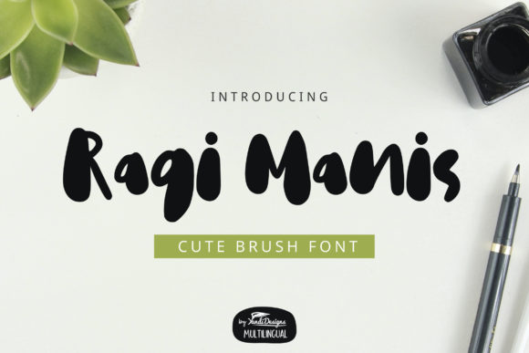 Ragi Manis: A Quirky Display Font for Bold Campaigns