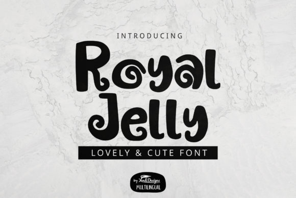 Royal Jelly: A Whimsical Display Font for Small Business