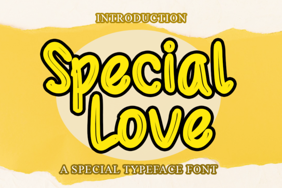Special Love: A Quirky Display Font for Campaigns