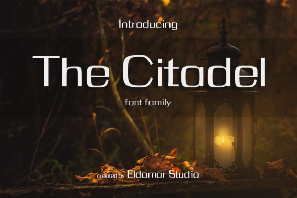 The Citadel: A Premium Display Font for Modern Web Design