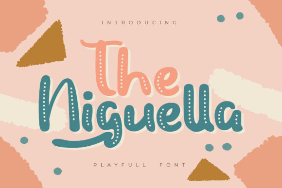 The Niguella: A Trendy Display Font for Marketers