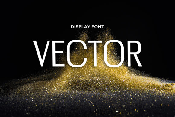 Vector: A Modern Display Font for Web Design